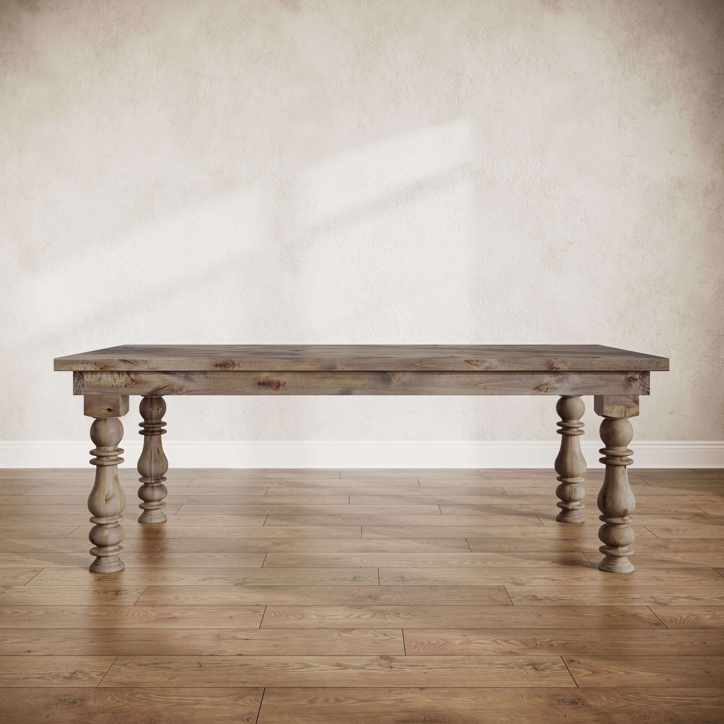 Serene Solid Wood Dining Table