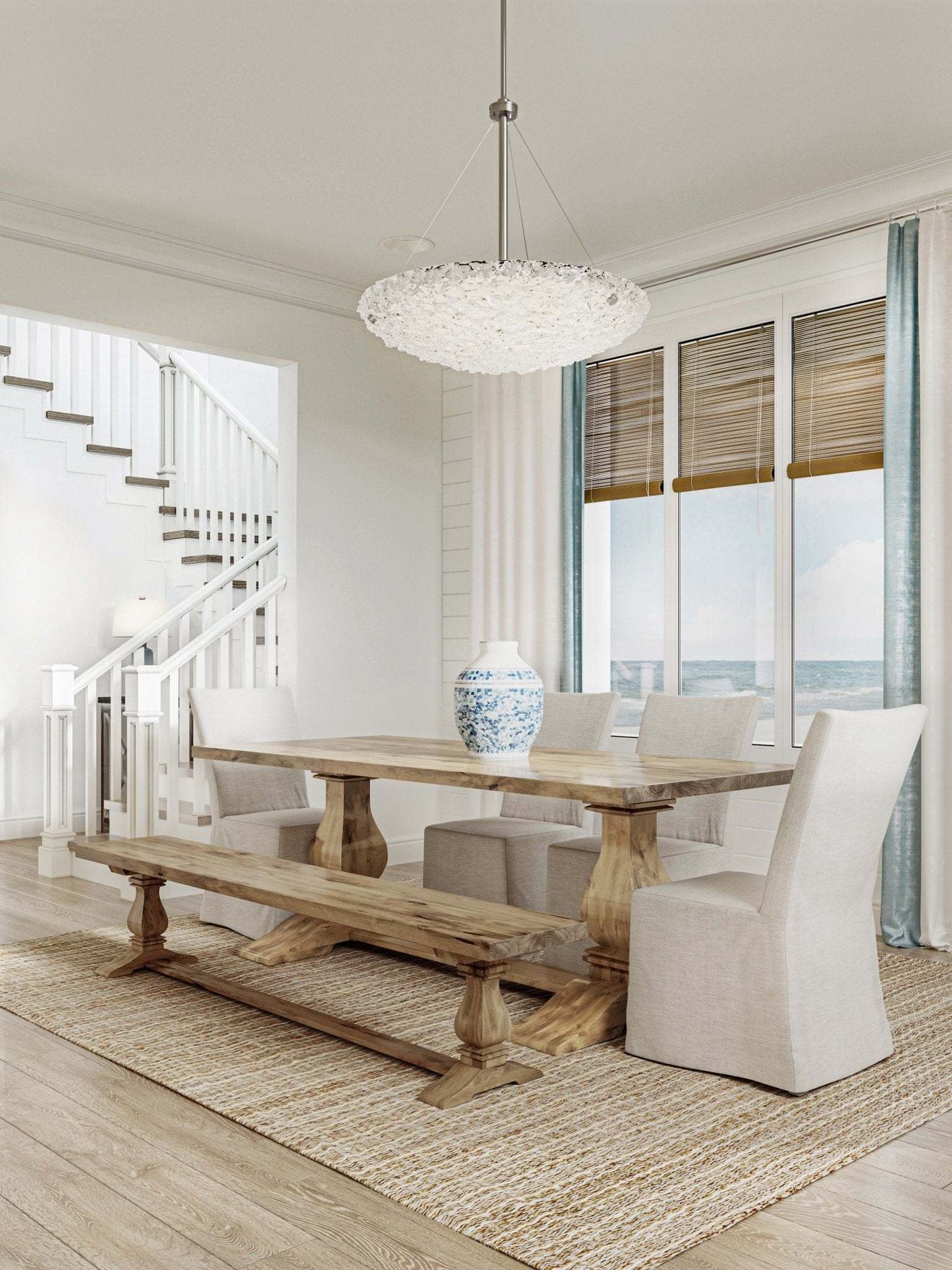 Timeless Solid Wood Dining Table