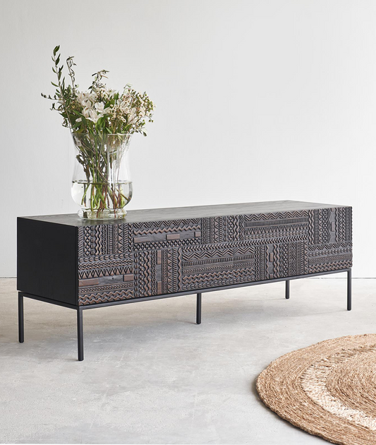 Crisp Carved TV Unit