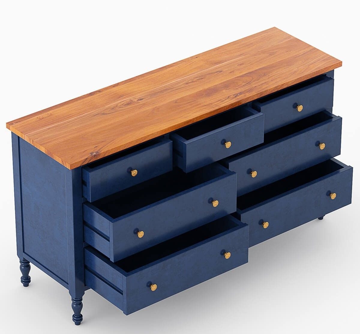 Quaint Chest Of Seven Drawers