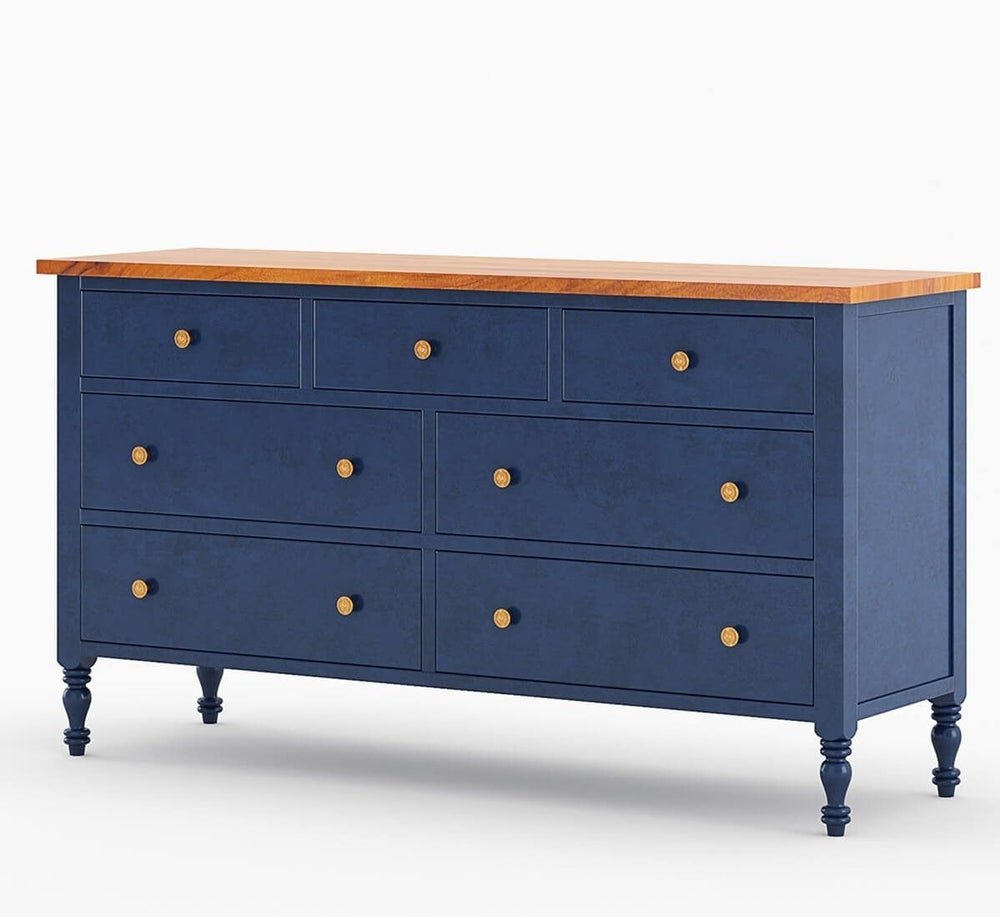 Quaint Chest Of Seven Drawers