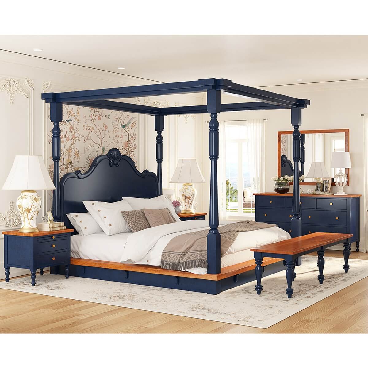 Quaint Poster Bed