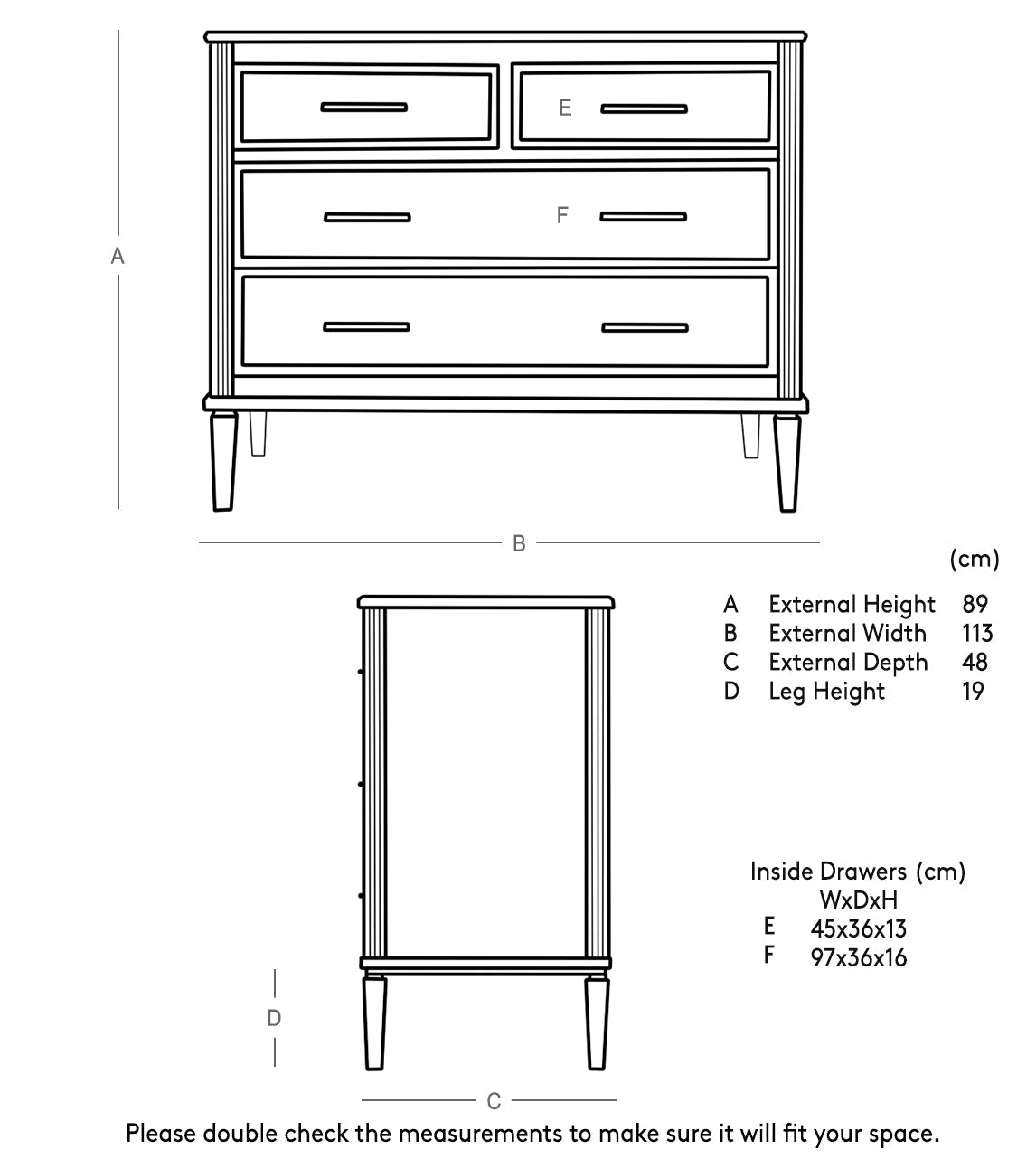 Tranquility Chest of Drawers