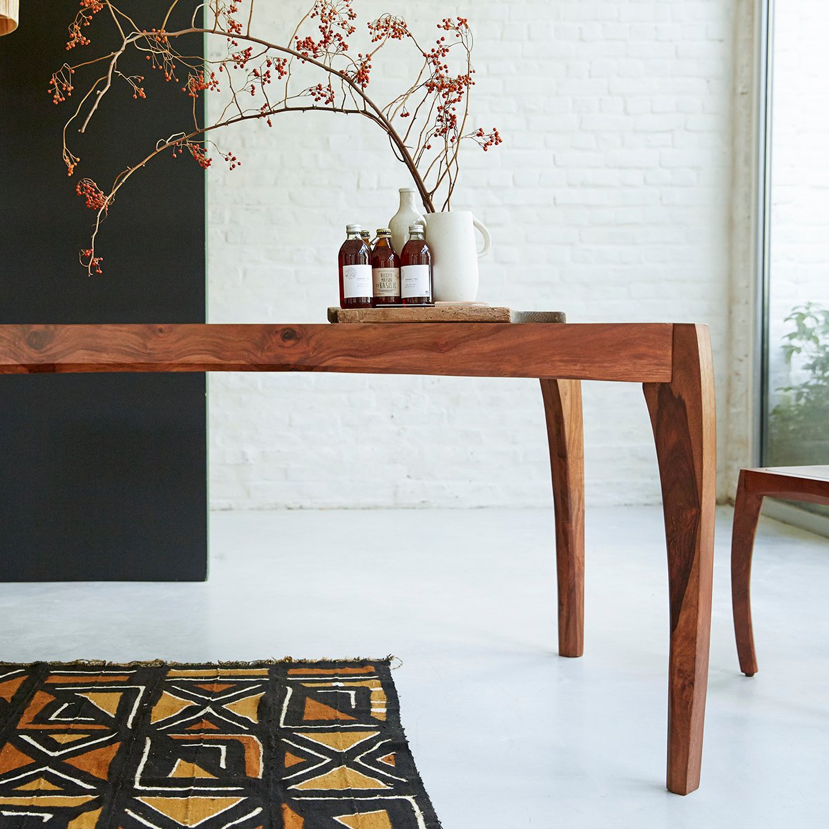 Charming Solid Wood Dining Table