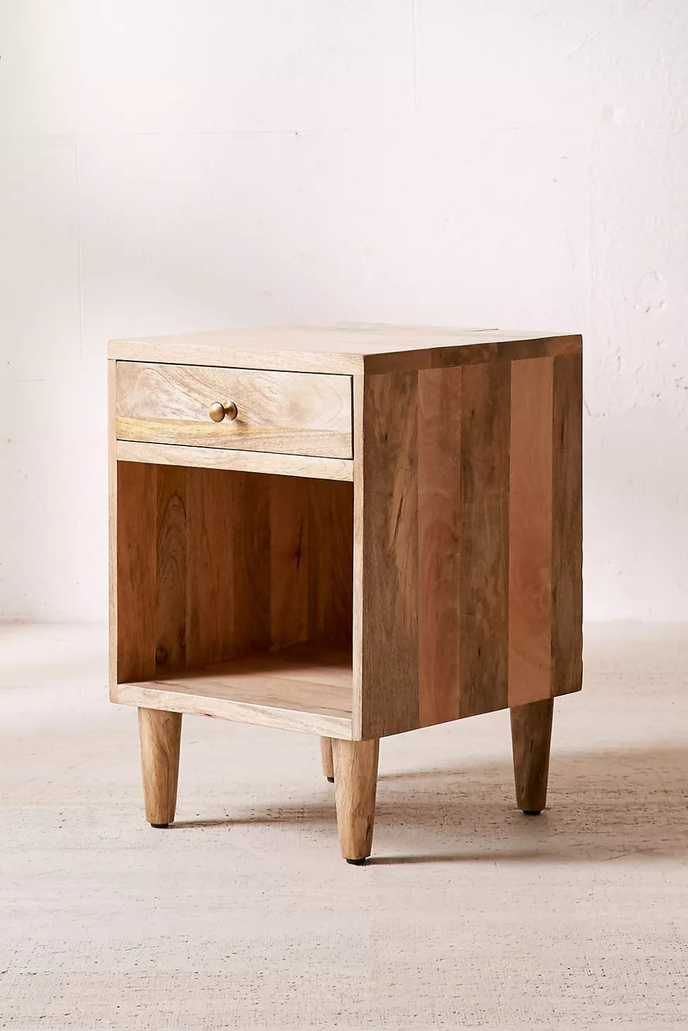 Timeless Solid Wood Bed Side Table