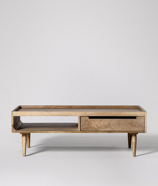 Refined Solid Wood Center Table