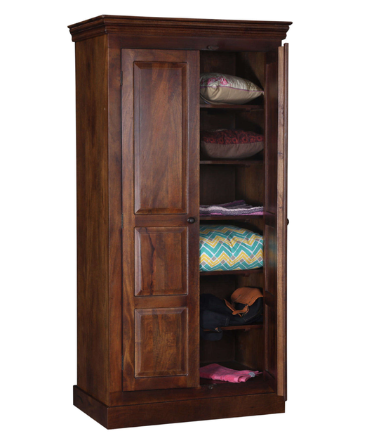 Harmonious Solid Wood Wardrobe