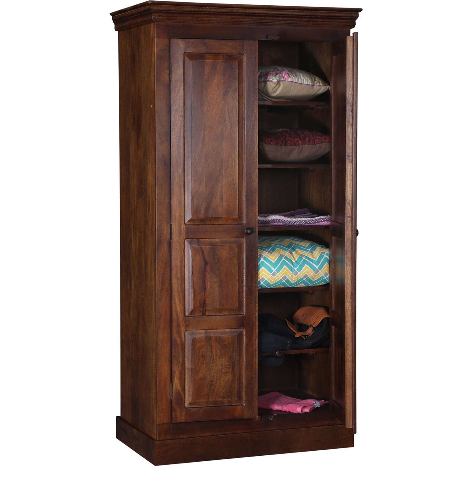 Harmonious Solid Wood Wardrobe