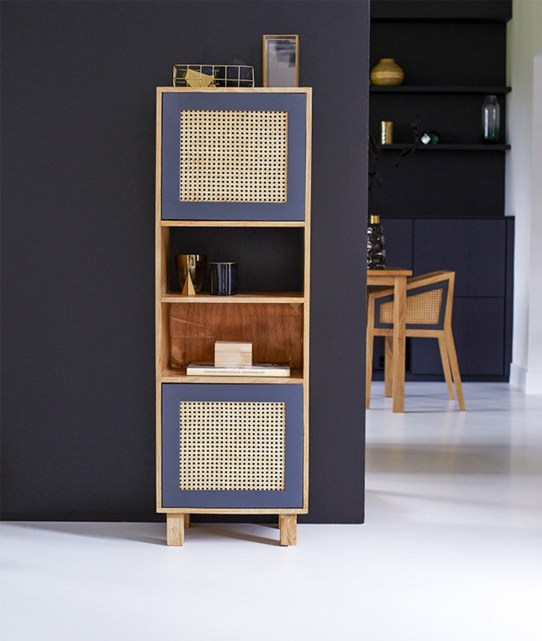 Celestial Solid Wood Bookcase