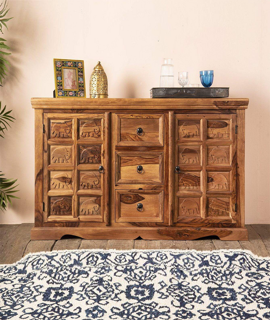 Immaculate Three Drawer Sideboard