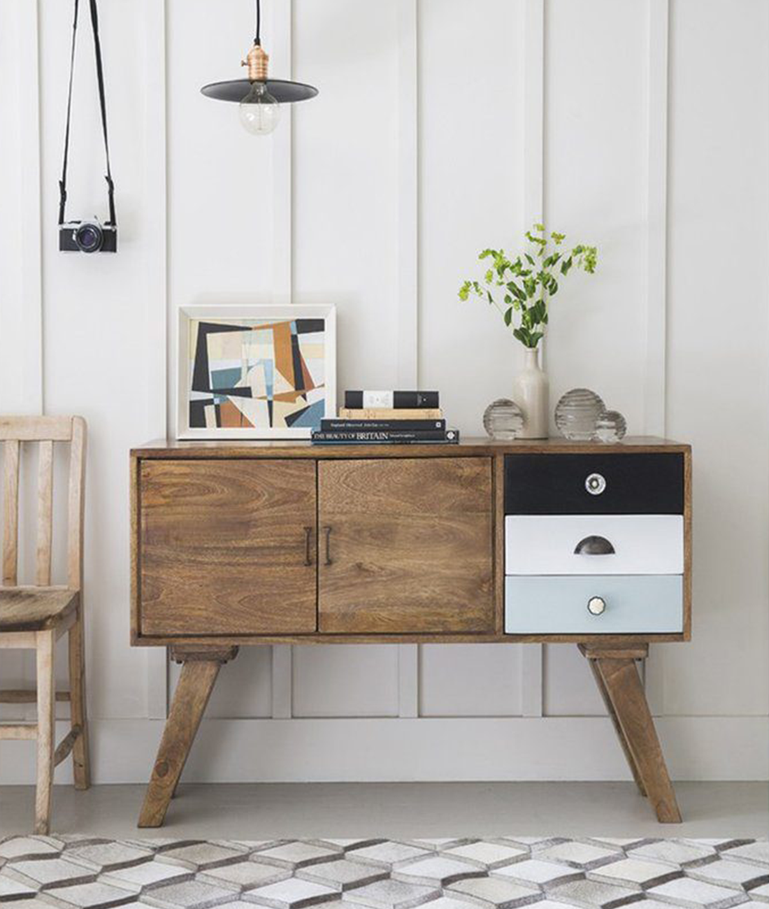 Timeless Solid Wood Multipurpose Sideboard