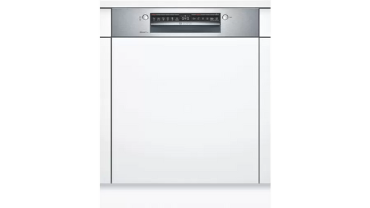 Bosch Series 4 semi-integrated dishwasher 60 cm Stainless steel SMI4HCS48E