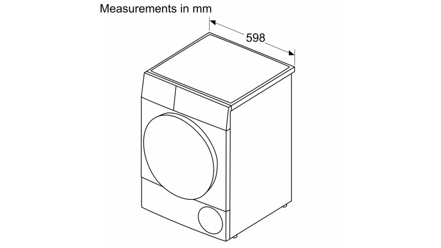 Series 6 condenser tumble dryer 8 kg Silver inox