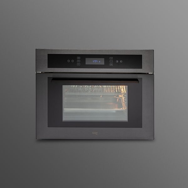 Kaff MZ ST6 TN-Built-in Oven, Glass with Titanium Finish Fascia, Memory Function