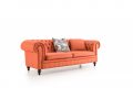 Goncalo Alves Leather sofa DAS-SF901F