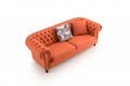 Goncalo Alves Leather sofa DAS-SF901F