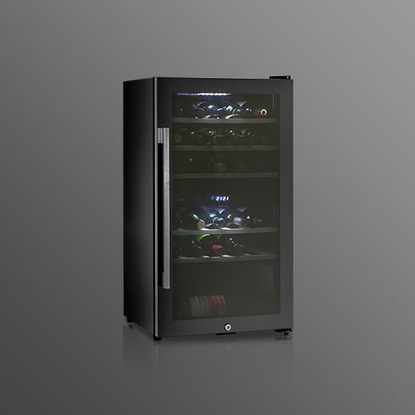 Kaff WC 76 DZ-Wine Cooler (Free Standing), Dual Zone Temperature Control,  29 Bottles Capacity Approx.